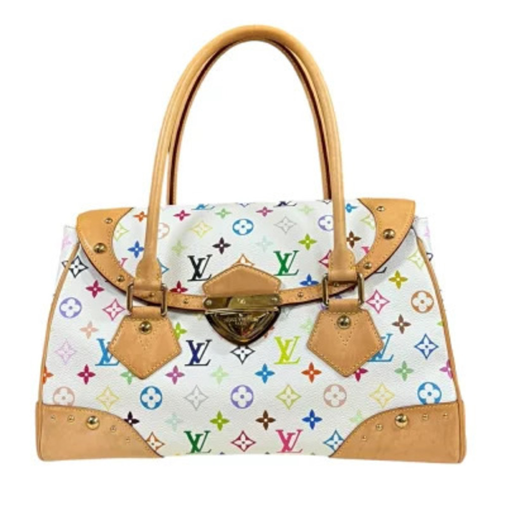 Louis Vuitton Beverly Monogram Multicolor Handbag White